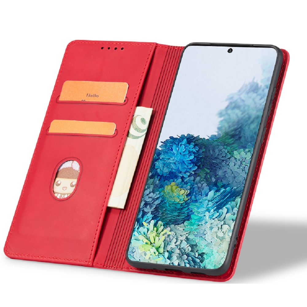 Bodycell Θήκη - Πορτοφόλι Samsung Galaxy S23 Plus - Red (5206015019791)