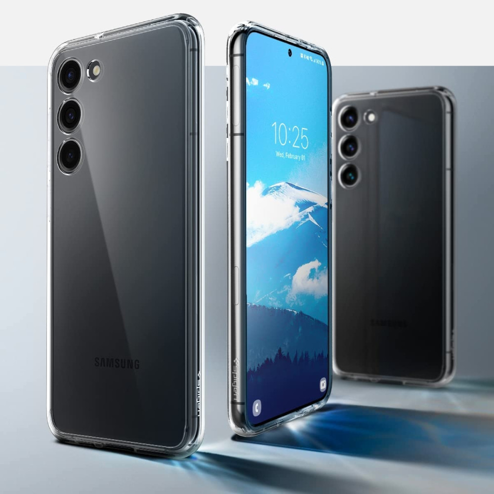 Spigen Ultra Hybrid Θήκη Samsung Galaxy S23 Plus - Crystal Clear (ACS05668)