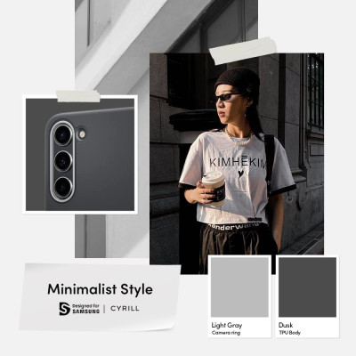 Spigen Cyrill UltraColor - Θήκη Σιλικόνης με Λουράκι Χειρός - Samsung Galaxy S23 Plus - Dusk (ACS05696)