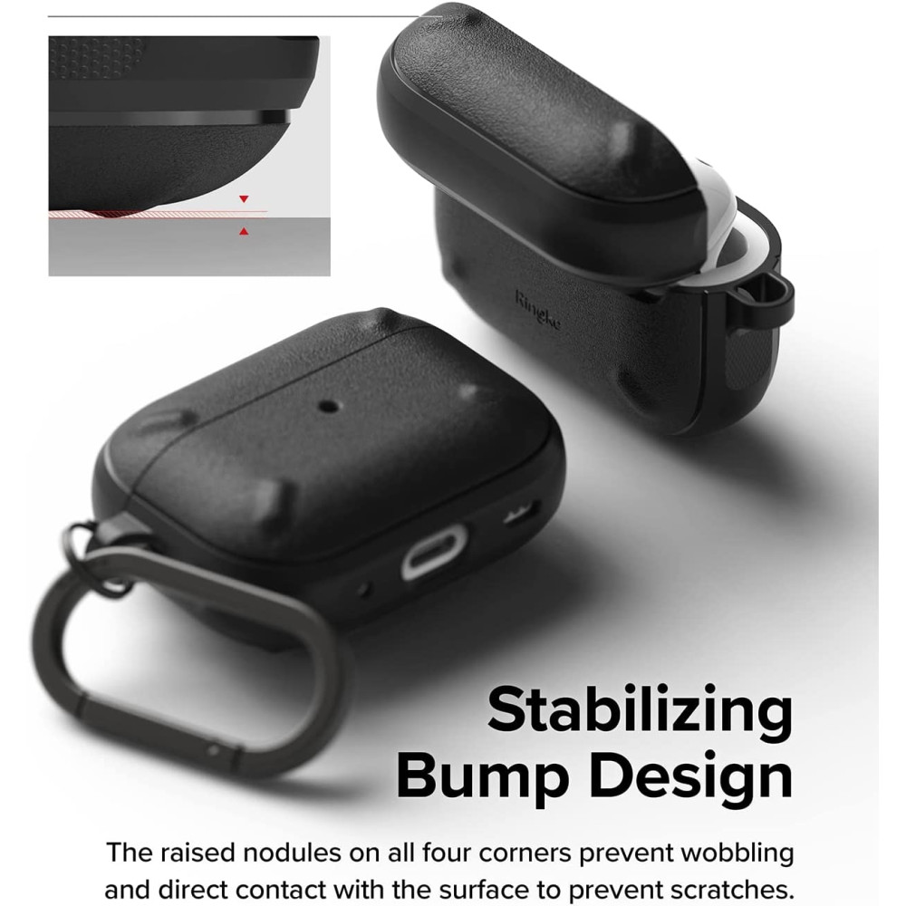 Ringke Onyx Θήκη Apple AirPods Pro 2nd Gen - Black (8809881268521)
