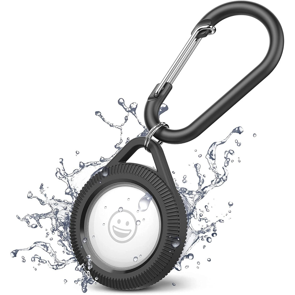 Catalyst Total Protection Hang-It - Αδιάβροχη Ανθεκτική Θήκη / Μπρελόκ Apple AirTag - Stealth Black (CATATG1HGBLK)