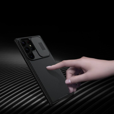 Nillkin CamShield Pro - Σκληρή Θήκη με Κάλυμμα για την Κάμερα - Samsung Galaxy S23 Ultra - Black (6902048258167)