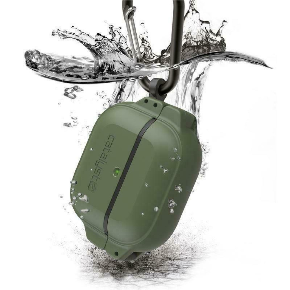 Catalyst Total Protection - Σκληρή Αδιάβροχη Ανθεκτική Θήκη - Apple AirPods 3rd Gen - IP68 - Army Green (CAT100APD3GRN)