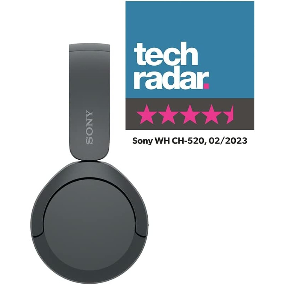 Sony Wireless Headphones WH-CH520 - Ασύρματα Ακουστικά Κεφαλής Bluetooth - Black (WHCH520B.CE7)