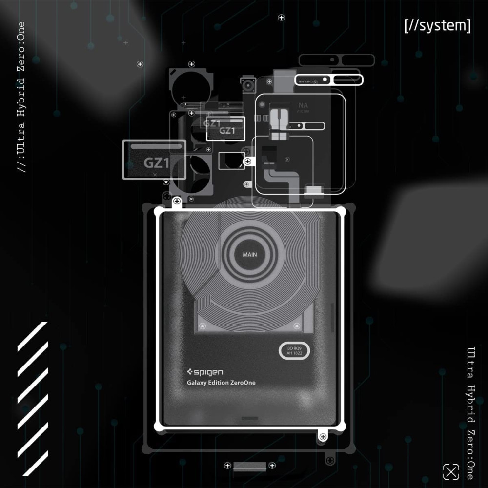 Spigen Ultra Hybrid Θήκη Samsung Galaxy S23 Ultra - Zero One (ACS05620)