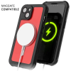 Ghostek Nautical 4 - Ανθεκτική Αδιάβροχη Θήκη MagSafe με Περιστρεφόμενο Κλιπ Ζώνης - Apple iPhone 14 Plus - Clear (GHOCAS3184)