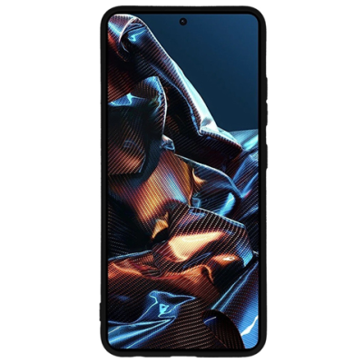 Vivid Σετ Θήκη Σιλικόνης & Tempered Glass - Xiaomi Redmi Note 12 Pro 5G / Poco X5 Pro - Transparent / Black (VIMAT286BKGLASSTN)