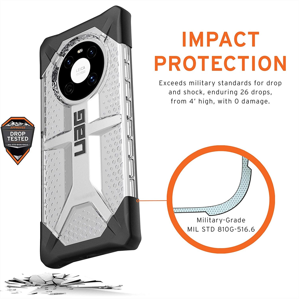 UAG Θήκη Plasma Series Huawei Mate 40 - Ice (512723114343)