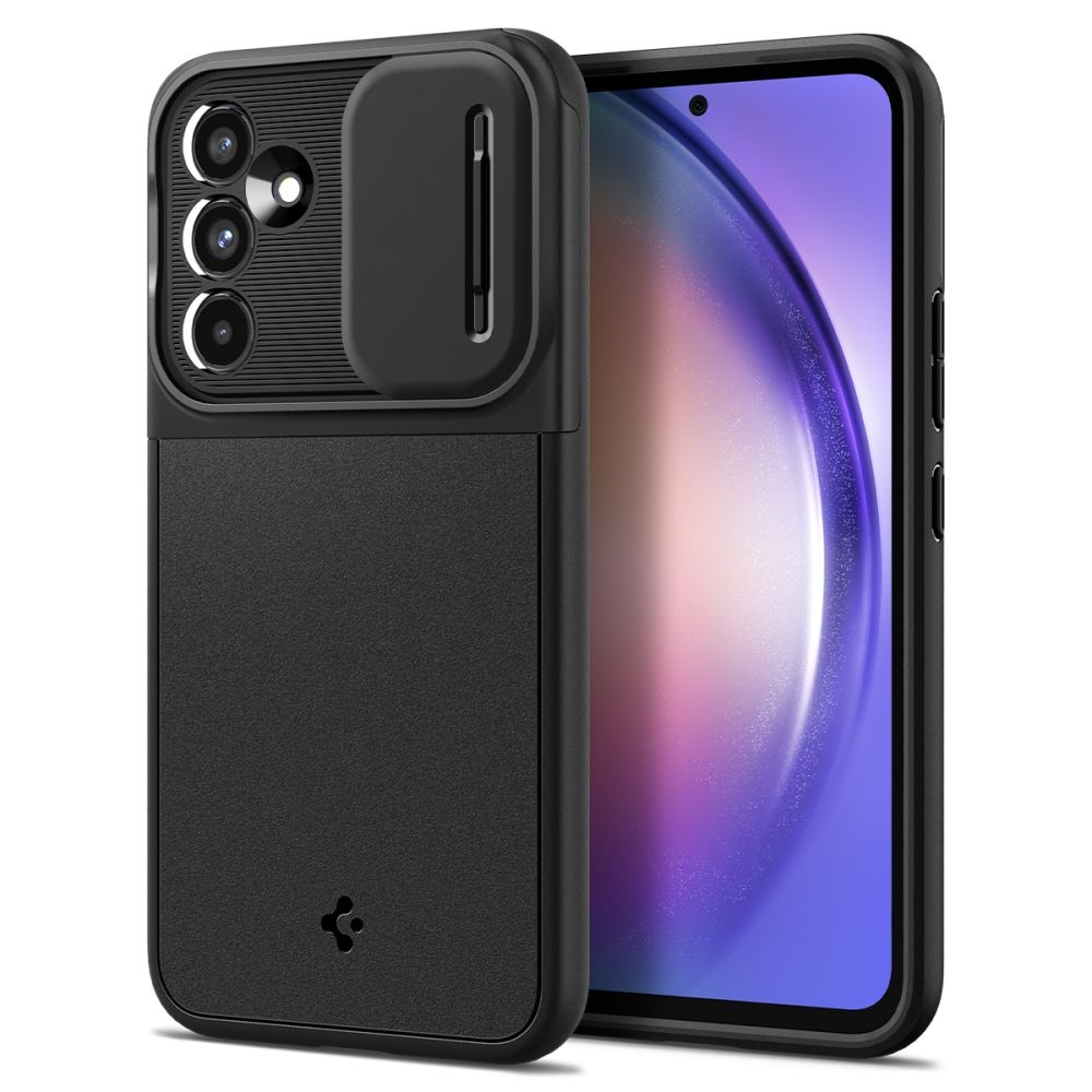 Spigen Optik Armor Θήκη με Κάλυμμα για την Κάμερα - Samsung Galaxy A54 - Black (ACS05891)