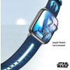 MobyFox Star Wars - Universal Λουράκι Σιλικόνης για Όλα τα Apple Watch & Smartwatches (22mm) με 20 Digital Watch Faces για iOS - Obi-Wan Kenobi Lightsaber (810083251639)
