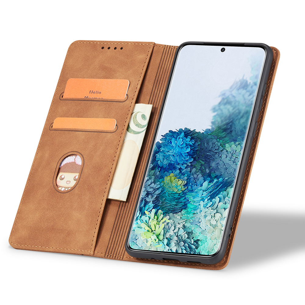 Bodycell Θήκη - Πορτοφόλι Realme C55 - Brown (5206015022210)