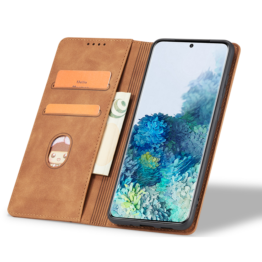 Bodycell Θήκη - Πορτοφόλι Samsung Galaxy A54 - Brown (5206015022302)