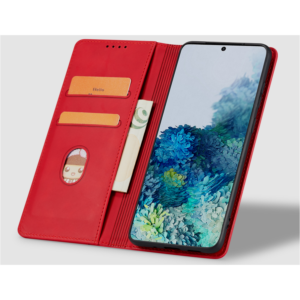 Bodycell Θήκη - Πορτοφόλι Xiaomi Redmi Note 12 Pro Plus - Red (5206015019852)