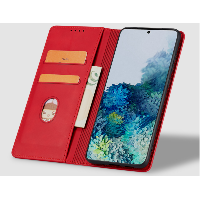 Bodycell Θήκη - Πορτοφόλι Xiaomi Redmi Note 12 Pro Plus - Red (5206015019852)
