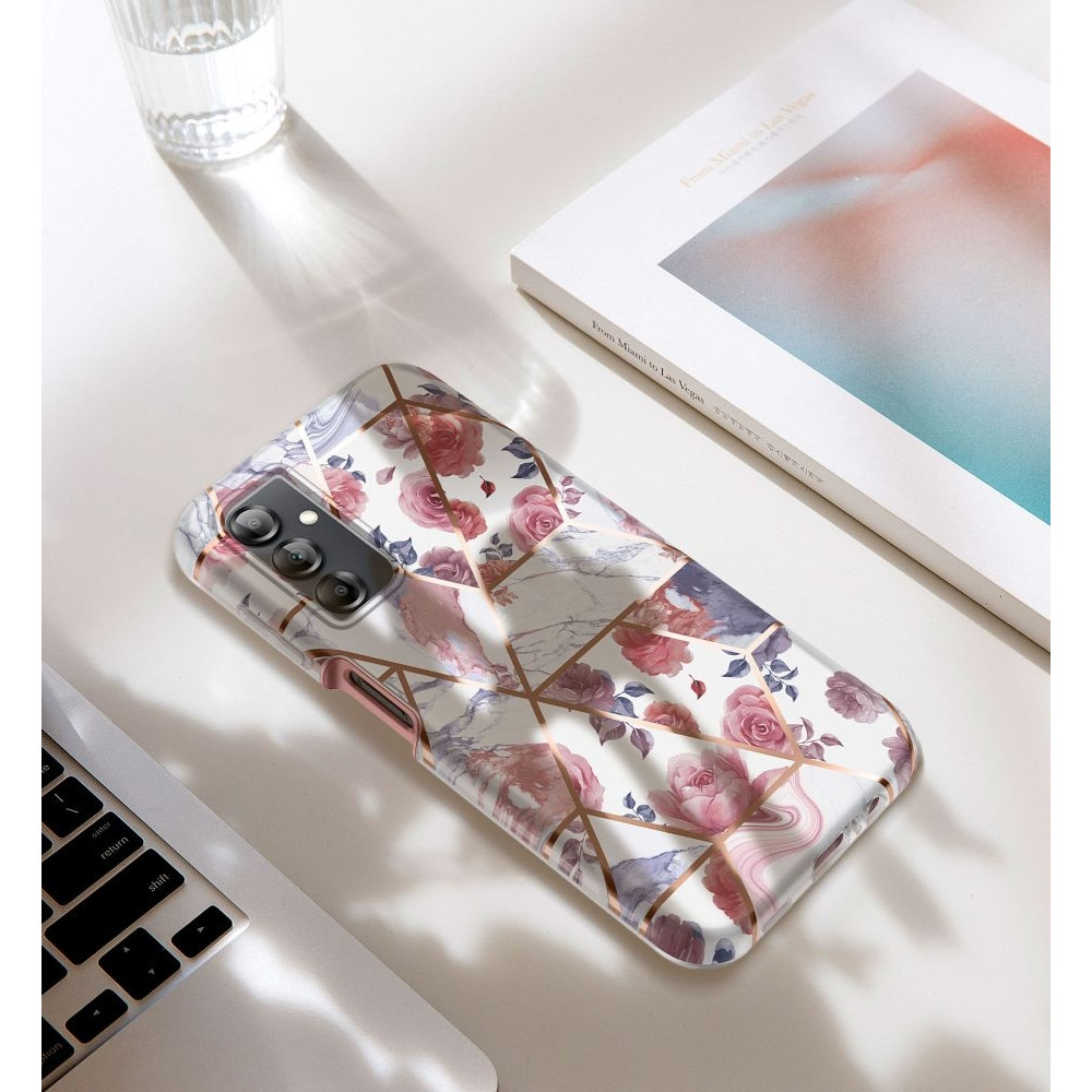 Tech-Protect Velar - Full Body Ανθεκτική Θήκη - Samsung Galaxy A14 - Marble (9490713932391)