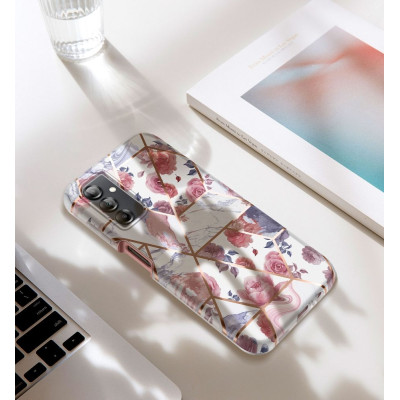 Tech-Protect Velar - Full Body Ανθεκτική Θήκη - Samsung Galaxy A14 - Marble (9490713932391)