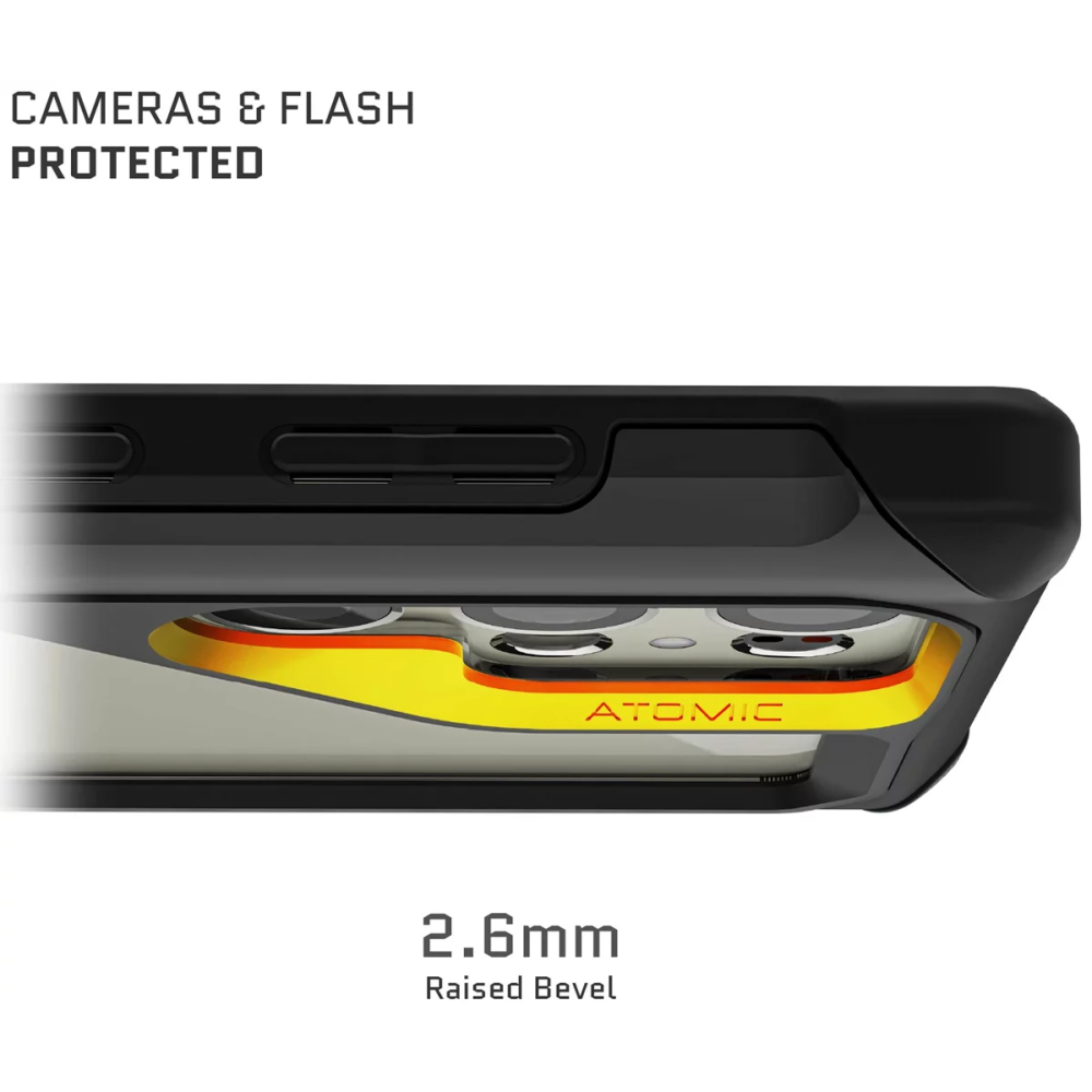 Ghostek Atomic Slim 4 - Ανθεκτική Θήκη Samsung Galaxy S23 Ultra - Black (GHOCAS3322)