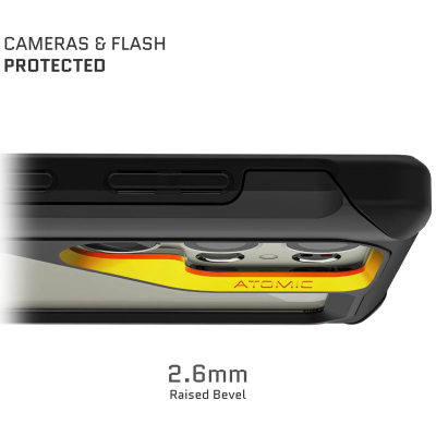 Ghostek Atomic Slim 4 - Ανθεκτική Θήκη Samsung Galaxy S23 Ultra - Black (GHOCAS3322)