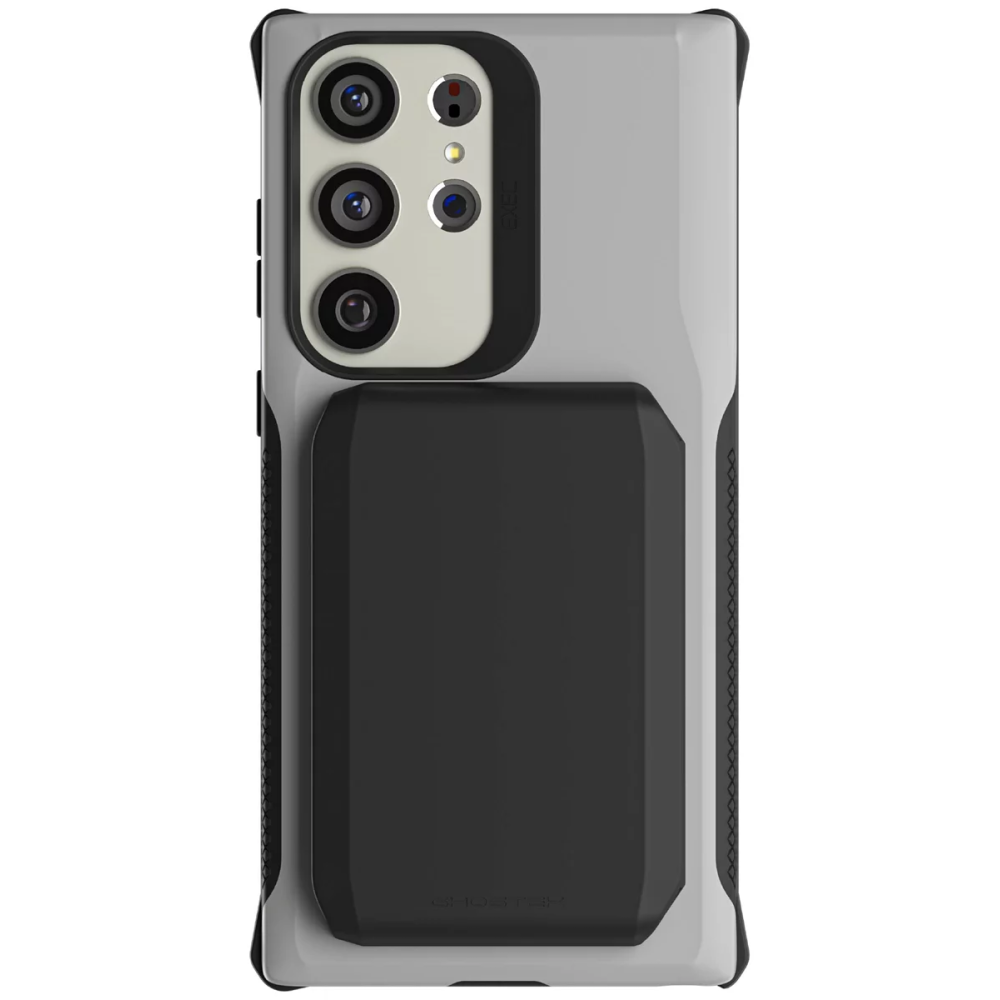 Ghostek Exec 6 - Ανθεκτική MagSafe Θήκη-Πορτοφόλι Samsung Galaxy S23 Ultra - Grey (GHOCAS3367)