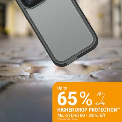 Catalyst Total Protection - Διάφανη Αδιάβροχη Θήκη Apple iPhone 14 Plus - Stealth Black (CATIPHO14BLKL)