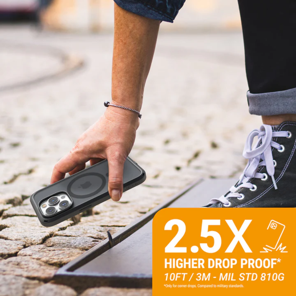 Catalyst Influence - Ανθεκτική MagSafe Θήκη Apple iPhone 14 Pro - Stealth Black (CATDMSPH14BLKMP)