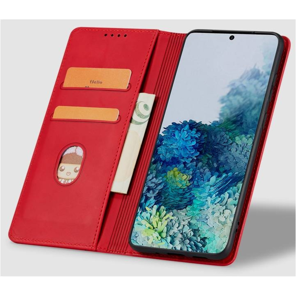 Bodycell Θήκη - Πορτοφόλι Samsung Galaxy A14 - Red (5206015017643)