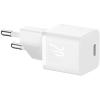 Φορτιστής Baseus GaN5 Fast Charger 1C Τοίχου Γρήγορος με 1 x Type-C 20W - White (CCGN050102)
