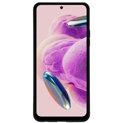 Vivid Σετ Θήκη Σιλικόνης & Tempered Glass - Xiaomi Redmi Note 12S - Transparent / Black (VIMAT312BKGLASSTN)