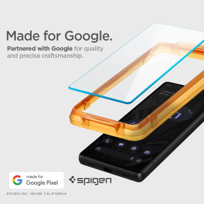 Spigen GLAS.tR ALIGNmaster - Αντιχαρακτικό Γυάλινο Tempered Glass Google Pixel 7a - 2 Τεμάχια (AGL05968)