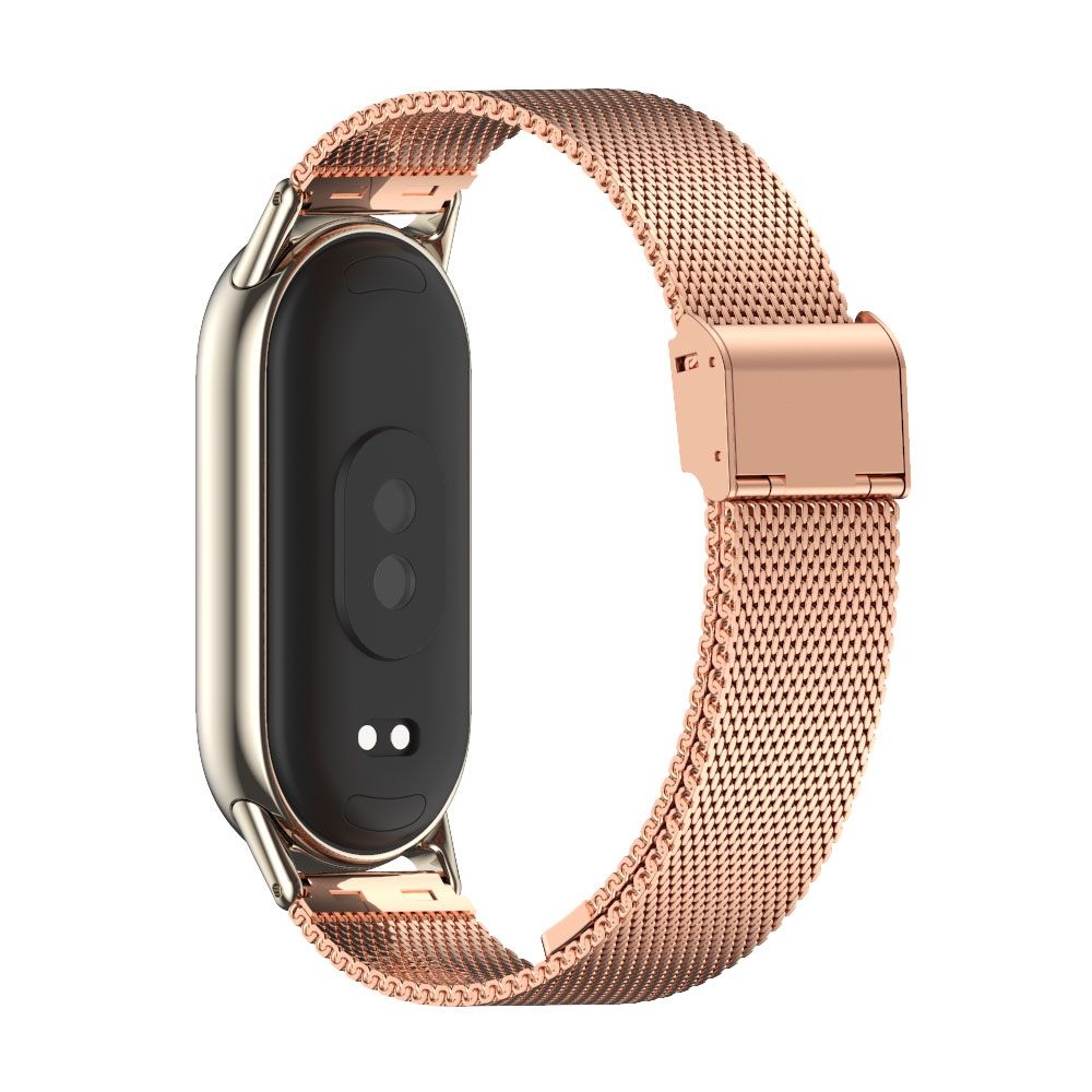 Tech-Protect Μεταλλικό Λουράκι Milaneseband Xiaomi Smart Band 10 / 10 NFC / 9 / 9 NFC / 8 / 8 NFC - Rose Gold (9490713935163)