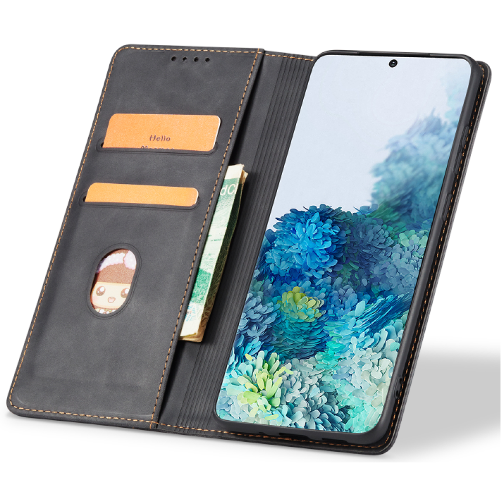 Bodycell Θήκη - Πορτοφόλι Xiaomi Redmi Note 12S - Black (5206015021596)