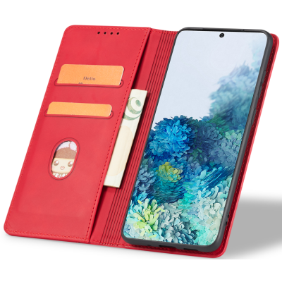 Bodycell Θήκη - Πορτοφόλι Xiaomi Poco F5 Pro - Red (5206015021848)