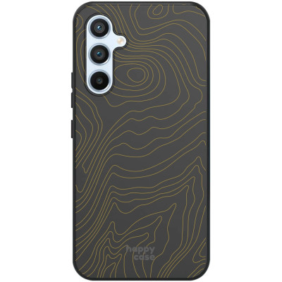 HappyCase Θήκη Σιλικόνης Samsung Galaxy A54 - Fine Lines Print Gold (8719246406386)