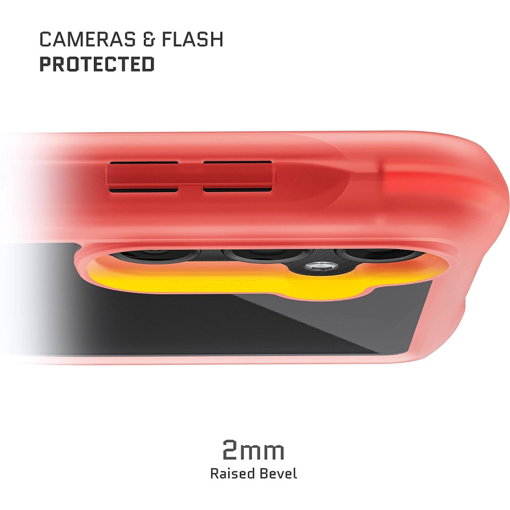 Ghostek Covert 6 - Διάφανη Ανθεκτική Αντιμικροβιακή Θήκη - Samsung Galaxy A14  - Pink (GHOCAS3384)