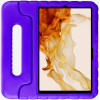HappyCase Ανθεκτική Θήκη για Παιδιά - Samsung Galaxy Tab S8 / S7 11" - Purple (8719246391415)