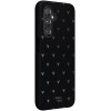 HappyCase Θήκη Σιλικόνης Samsung Galaxy A14 - Hearts Print Black (8719246398964)