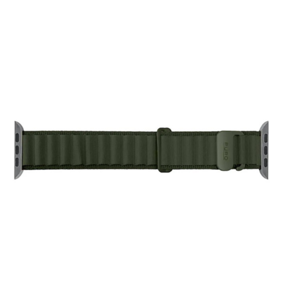 Puro Extreme Nylon Λουράκι - Apple Watch Ultra2/Ultra1/SE/10/9/8/7/6/5/4 (49/46/45/44mm) - Army Green (PUAW44EXTREMEDKGRN)