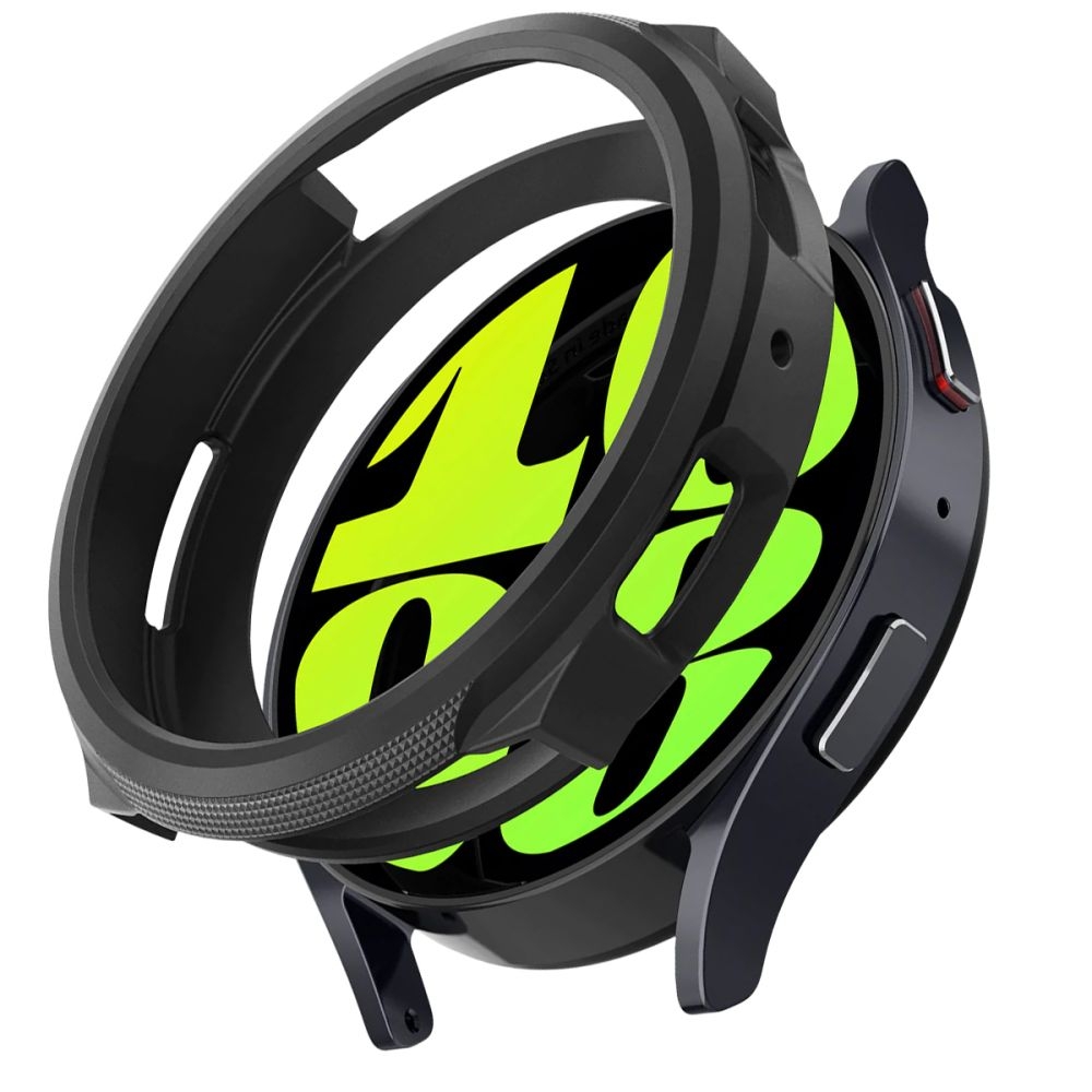 Spigen Liquid Air Θήκη Σιλικόνης - Samsung Galaxy Watch 6 44mm - Matte Black (ACS06392)