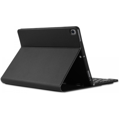 Buddi Zuna Keyboard Case - Θήκη με Υποδοχή για Apple Pencil και Πληκτρολόγιο Bluetooth - Apple iPad 10.2" 2021 / 2020 / 2019 / iPad Pro 10.5'' 2017 - Black (8719246386589)