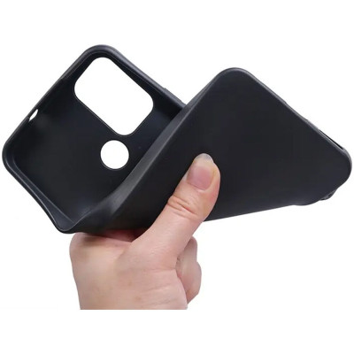 HappyCase Thin - Θήκη Σιλικόνης Nokia C22 - Black (8719246408465)