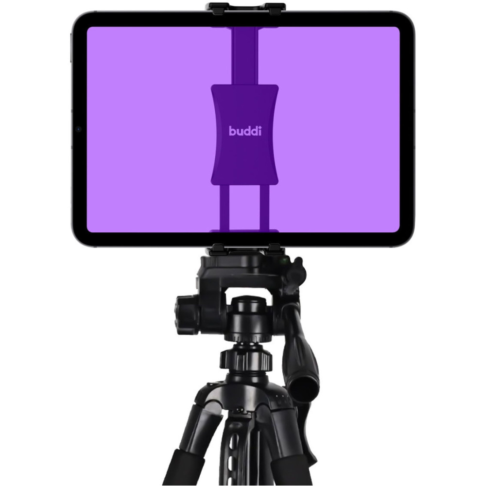 Buddi Ρυθμιζόμενο Τρίποδο Δαπέδου / Αναλόγιο - Βάση Στήριξης για Κινητά / Tablet με Θήκη Μεταφοράς - Black - 5 Έτη Εγγύηση (8719246384721)
