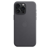 Θήκη Apple iPhone 15 Pro Max - Official Apple FineWoven Case Υφασμάτινη με MagSafe - Black (MT4V3ZM/A)