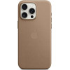 Θήκη Apple iPhone 15 Pro Max - Official Apple FineWoven Case Υφασμάτινη με MagSafe - Taupe (MT4W3ZM/A)