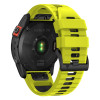 Tech-Protect Iconband Pro - Λουράκι Σιλικόνης Garmin Fenix 3/5X/3HR/5X Plus/6X/6X Pro/7X/8 (51mm) - Lime / Black (9319456605129)