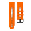 Tech-Protect Iconband Pro - Λουράκι Σιλικόνης Garmin Fenix 3/5X/3HR/5X Plus/6X/6X Pro/7X/8 (51mm) - Orange / Black (9319456605136)