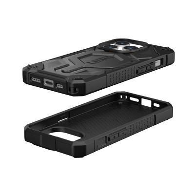 UAG Monarch Pro - Ανθεκτική Θήκη MagSafe - Apple iPhone 15 Pro - Carbon Fiber (114221114242)