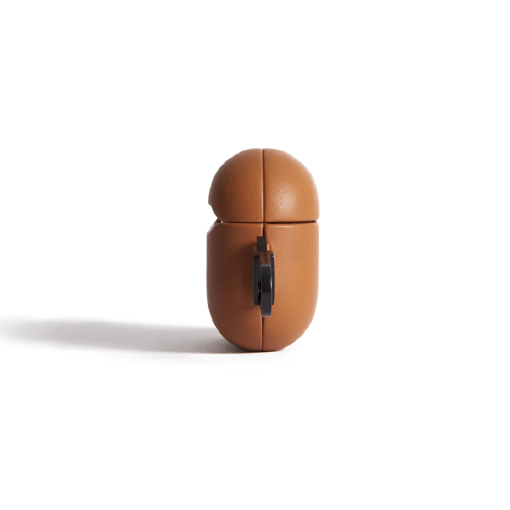 Mujjo Echelon - Premium Σκληρή Θήκη Apple AirPods Pro 2nd Gen από Φυτικό ECCO Δέρμα - Tan (MUJJO-AP-001-TN)