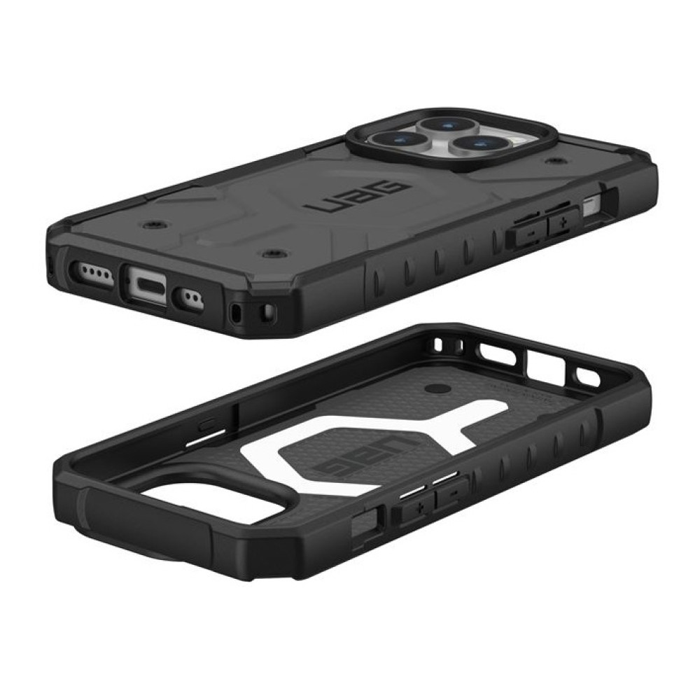 UAG Pathfinder - Ανθεκτική Θήκη MagSafe Apple iPhone 15 Pro - Silver (114281113333)