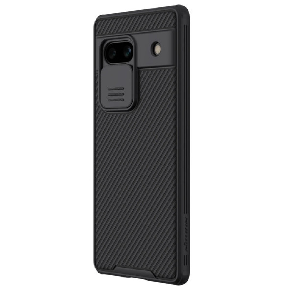 Nillkin CamShield Pro - Σκληρή Θήκη με Κάλυμμα για την Κάμερα - Google Pixel 7a - Black (6902048263703)