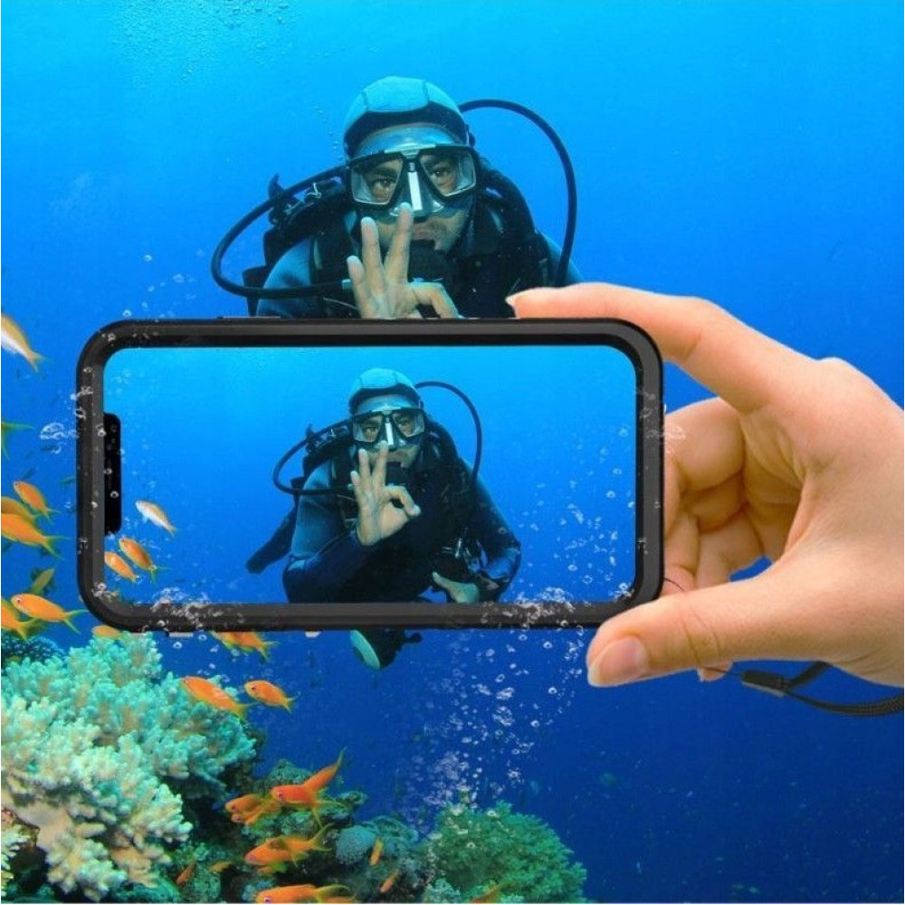 Tech-Protect 360 Shellbox IP68 - Ανθεκτική Αδιάβροχη Θήκη MagSafe - Apple iPhone 15 - Black (9490713936559)